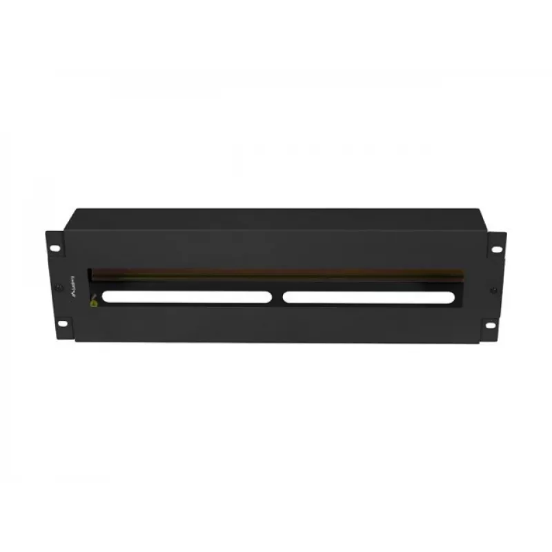 Kabelmanagement-Panel Lanberg AK-VDP103-B Stahl Schwarz 482,5 mm