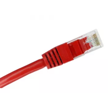 Alantec KKU5CZA1 Netzwerkkabel Rot 0,25 m Cat5e U/UTP (UTP)