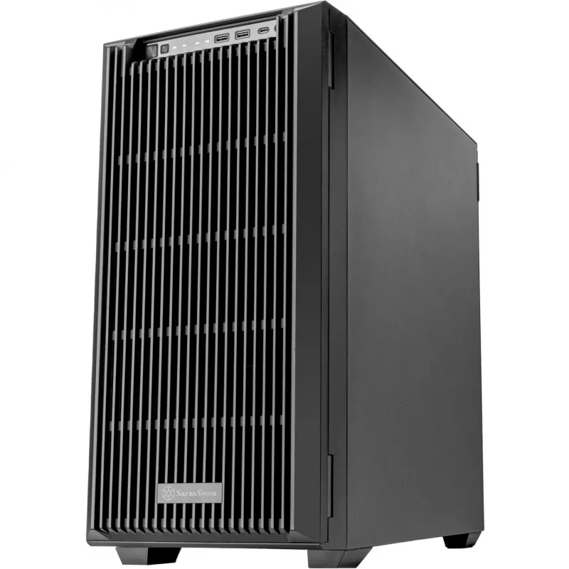 SilverStone SST-CS383 schwarzes NAS-Gehäuse (SST-CS383)