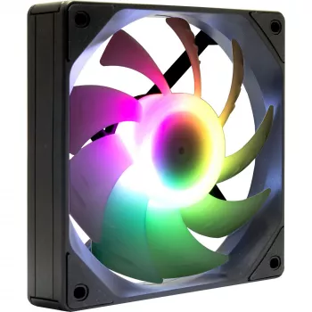 Computergehäuse-Lüfter INTER-TECH ES-011, 120 mm, schwarz, 1 Stk.
