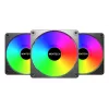 Montech GF120 V2 ARGB Computergehäuse-Lüftermodul 12 cm Schwarz 3 St.