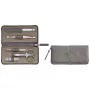 ZWILLING 97445-005-0 Maniküre-Pediküre-Geschenkset Edelstahl Taupe 5 Zubehörteile