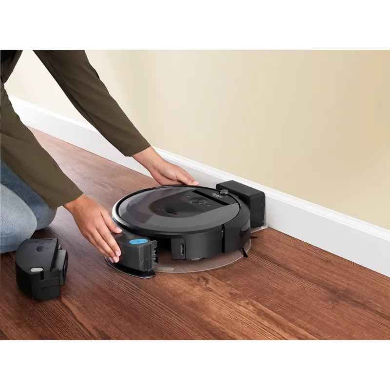 Saugroboter iRobot Combo i8+ Beutellos Schwarz