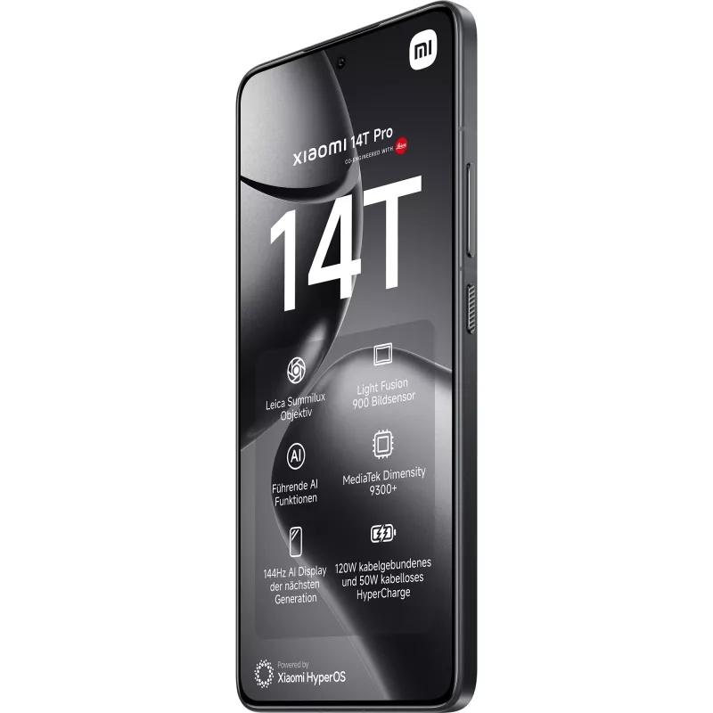 Xiaomi 14T Pro 16,9 cm (6,67) Dual SIM 5G 12 GB 512 GB 5000 mAh Schwarz