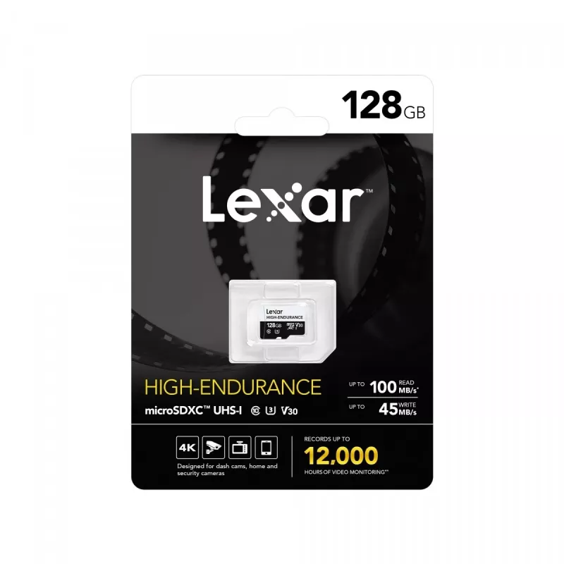 microSD High Endurance Karte 128GB C10 A1 U1 V30 100/45MB/s