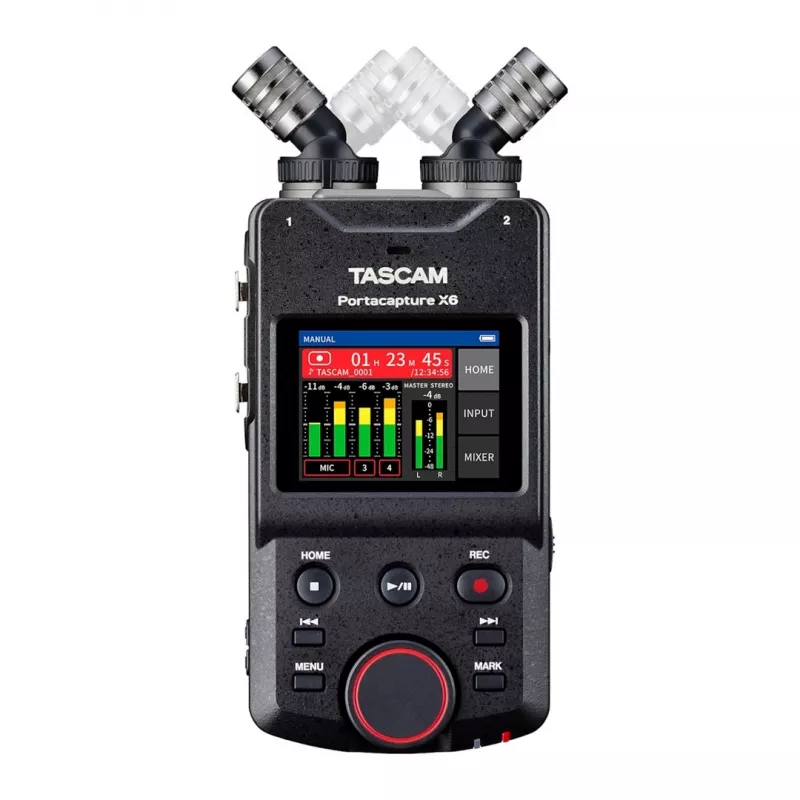 Tascam Portacapture X6 - tragbarer, hochauflösender Mehrspur-Recorder