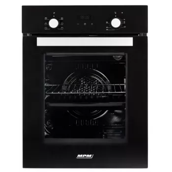 Einbau-Backofen MPM MPM-45-BO-20, Bratbackofen, 45 cm, 1900 W, Umluft, 7 Automatikprogramme, schwarz
