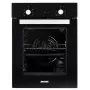 Einbau-Backofen MPM MPM-45-BO-20, Bratbackofen, 45 cm, 1900 W, Umluft, 7 Automatikprogramme, schwarz