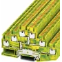 Phoenix Contact Push-In Dreistock-Schutzleiterklemme PT-PE PT 2,5-3PE Grün-Gelb Inhalt: 1 Stk. (3210525)
