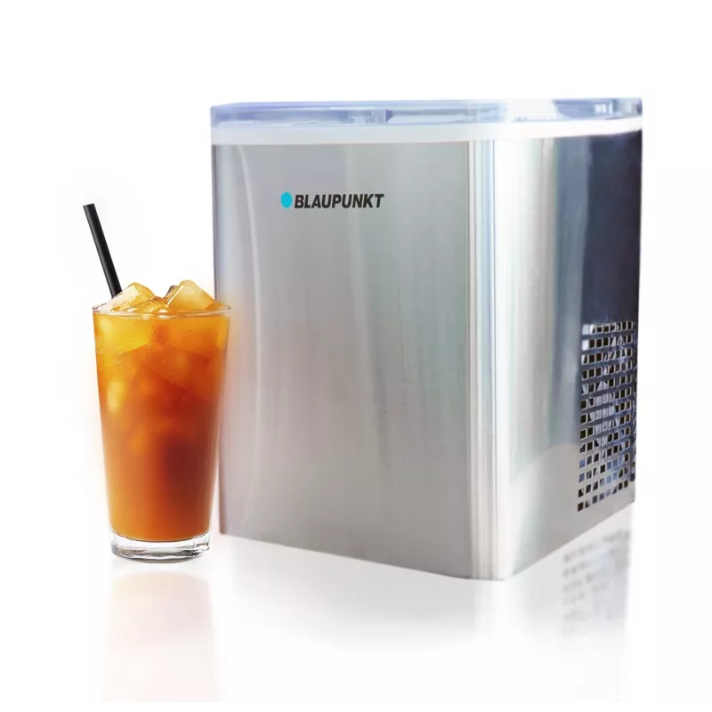 Eiswürfelbereiter BLAUPUNKT IMB301 — kompakter Tisch-Eisbereiter, automatische Eisproduktion