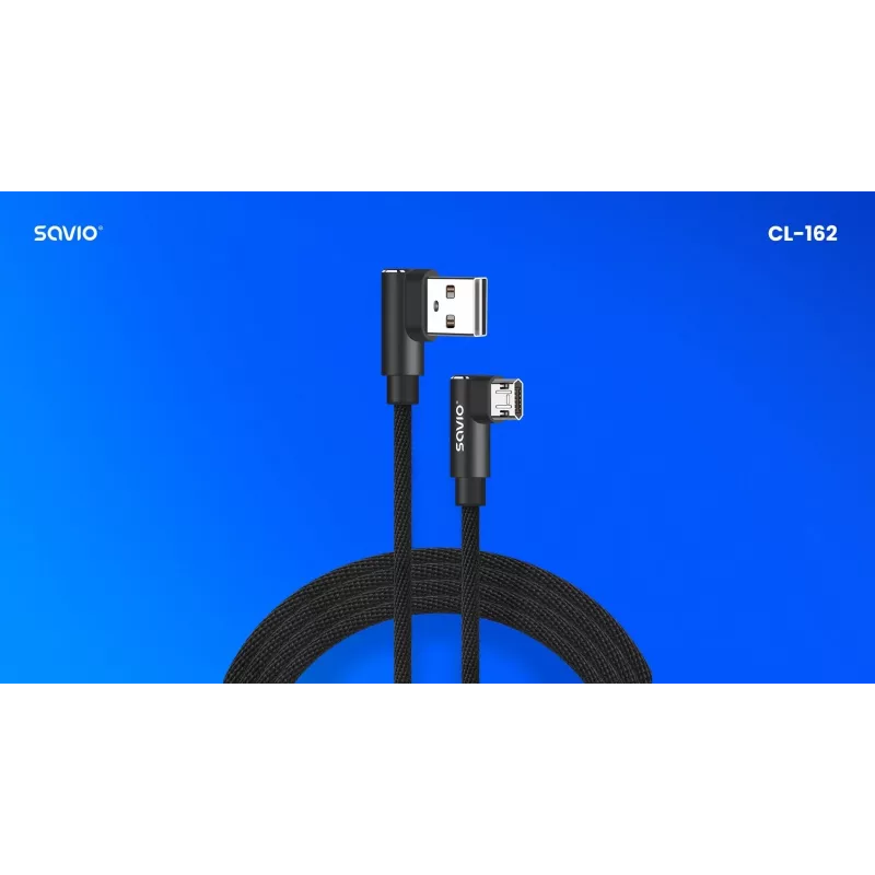 Savio SAVIO CL-162 Mobiltelefonkabel Schwarz