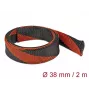 Kabelschlauch DeLOCK 20753 Schwarz Rot