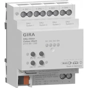 GIRA 211300 DALI-Aktor Colour 4f KNX REG (211300)