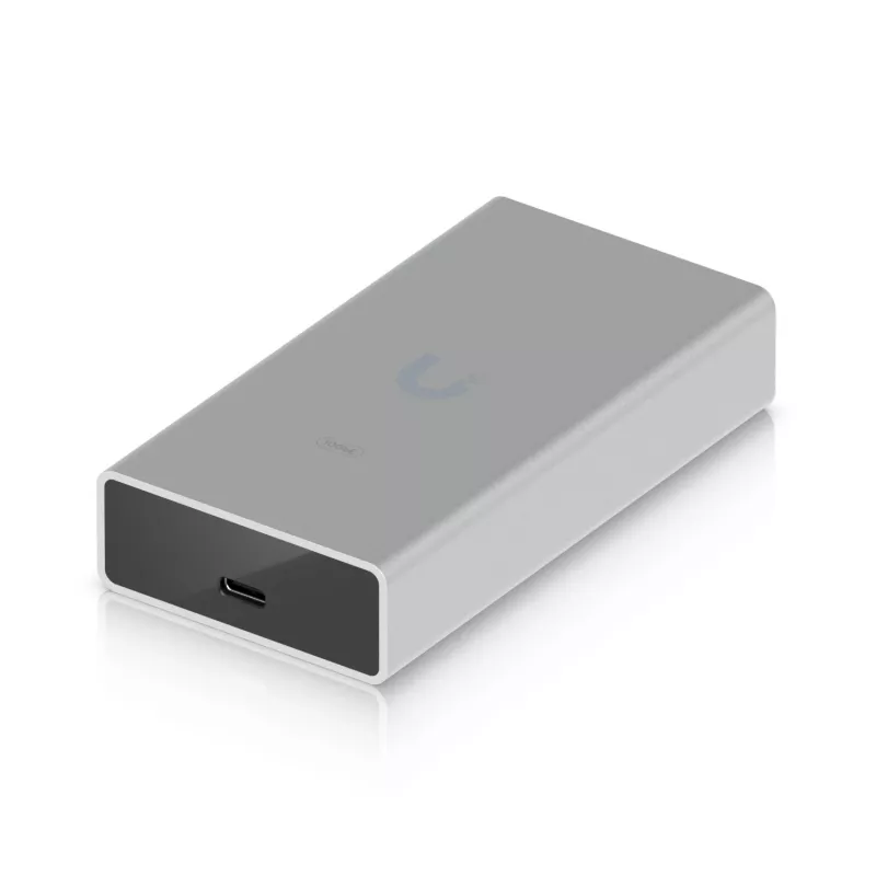Ethernet-Adapter UBIQUITI UACC-Adapter-RJ45-USBC-10GE, USB‑C auf RJ45, 10 Gbps, schwarz/grau