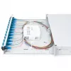 GLASFASER-SPLEISSBOX LC OS2 1U 12XLC OS2 PIGTAILS KUPPLER