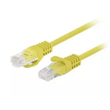 Patchkabel Cat.5e UTP 1 m Gelb FLUKE PASSED LANBERG 10er-Pack