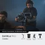Handkamera-Stabilisator DJI RS 4 Pro Schwarz Kohlefaser 360°-Schwenk