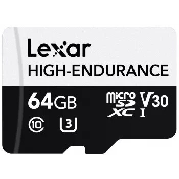 microSD High Endurance Karte 64 GB C10 A1 U1 V30 100/35 MB/s