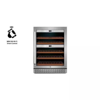 Weinklimaschrank Caso WineChef Pro 40 Kompressor Edelstahl 40 Flaschen