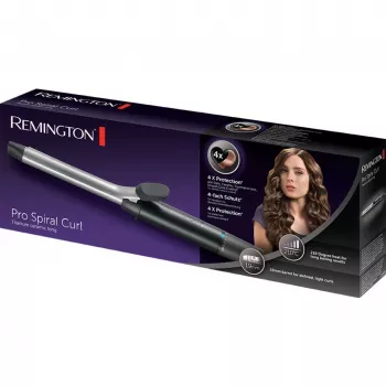 Remington CI 5519 Curling Wand Warm Schwarz, Grau