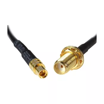 Koaxialkabel DeLOCK 88579 0,2 m Schwarz