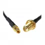 Koaxialkabel DeLOCK 88579 0,2 m Schwarz