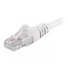Wentronic Goobay CAT 5e Patchkabel, U/UTP, Weiß, 0,25 m - CCA-Kupfergemisch (68614)
