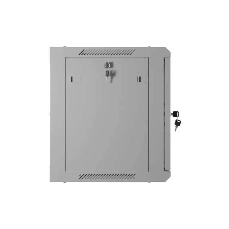 19 9U 600X 450 graues Wandmontage-Rack-Schrank perforiert