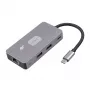 TB Adapter Hub USB-C (7-in-1) HDMI USB SD/TF RJ45 (2500 Mbit/s) PD