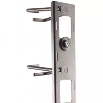 APC NetShelter Kabelmanagement, Vertikaler Kabelmanager, Kabelringe, Set mit 8, Schwarz, 55 mm x 766 mm x 85 mm