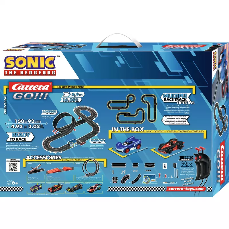 CARRERA GO Sonic Rennbahn 4,9 m 20062566