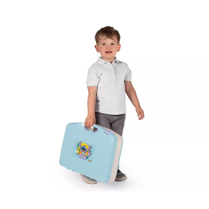 Spielküche SMOBY Stitch Kitchen 7600311909 mit Zubehör – Kinder-Rollenspielküchenset
