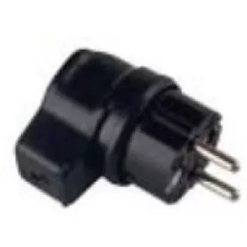 Elektrischer Netzstecker Bachmann 919.178 Schwarz