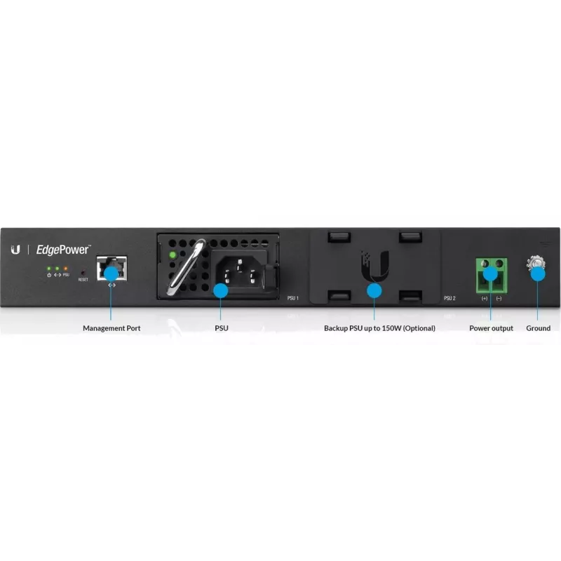 Netzteil UBIQUITI EP-54V-150W 150 W, AC 100–240 V, 50–60 Hz, schwarz