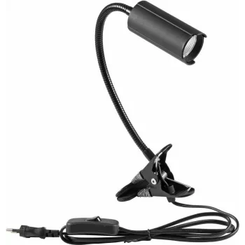 LED-Spot EUROLITE KKL-7 3000K Schwarz – 3000 K warmweiß, kompakte Bühnen-/Akzentbeleuchtung