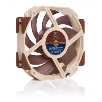 Lüfter Noctua NF-A12X25R PWM 12 cm Beige Braun 2000 RPM 102.1 m³/h
