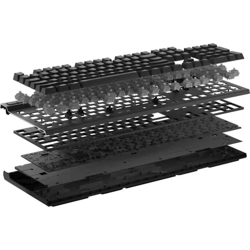 Corsair K70 MAX Tastatur Gaming USB Deutsch Schwarz