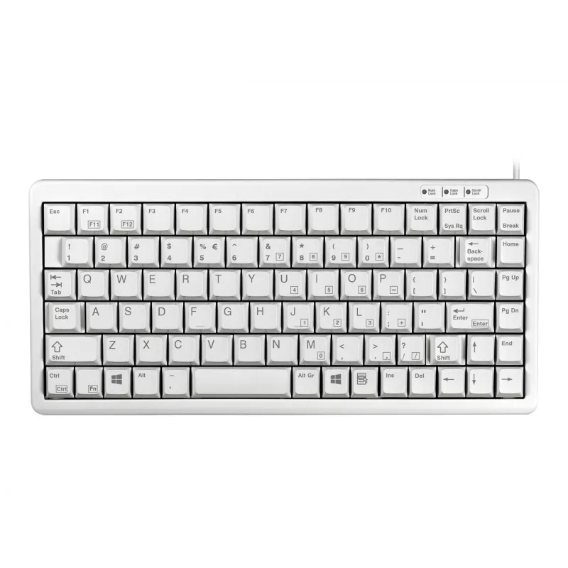 CHERRY G84-4100 Tastatur Universal USB QWERTY US-Englisch Grau
