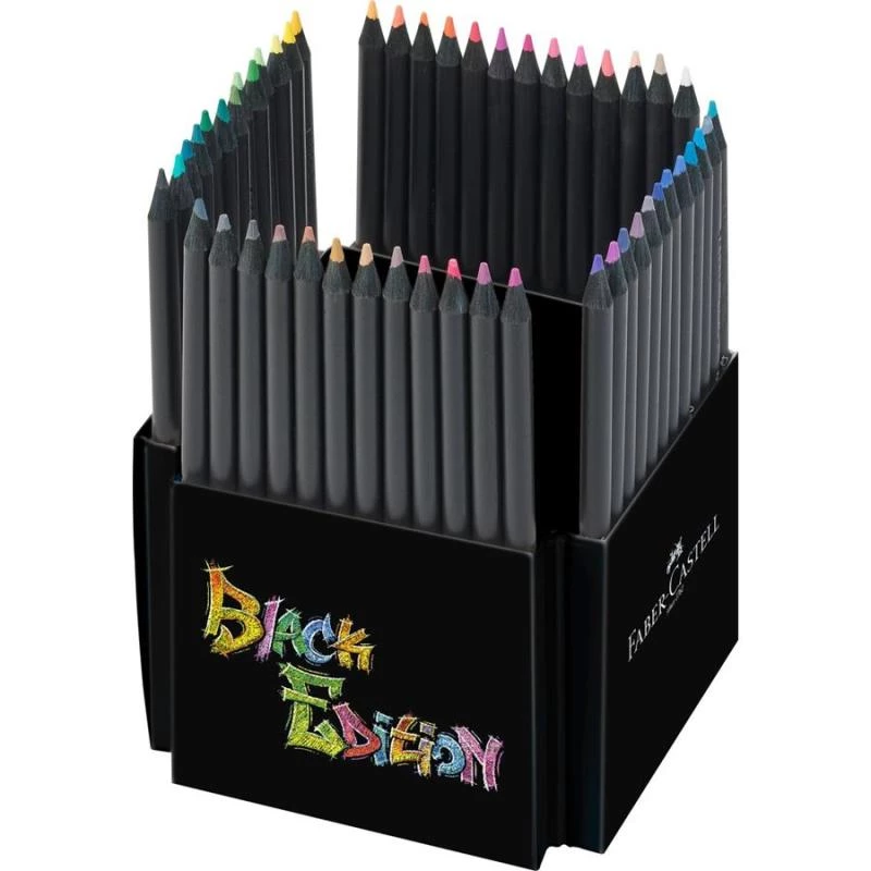 Buntstifte Faber-Castell 116450, mehrfarbiges Set, 50 Stück, weiche Mine, Kartonbox