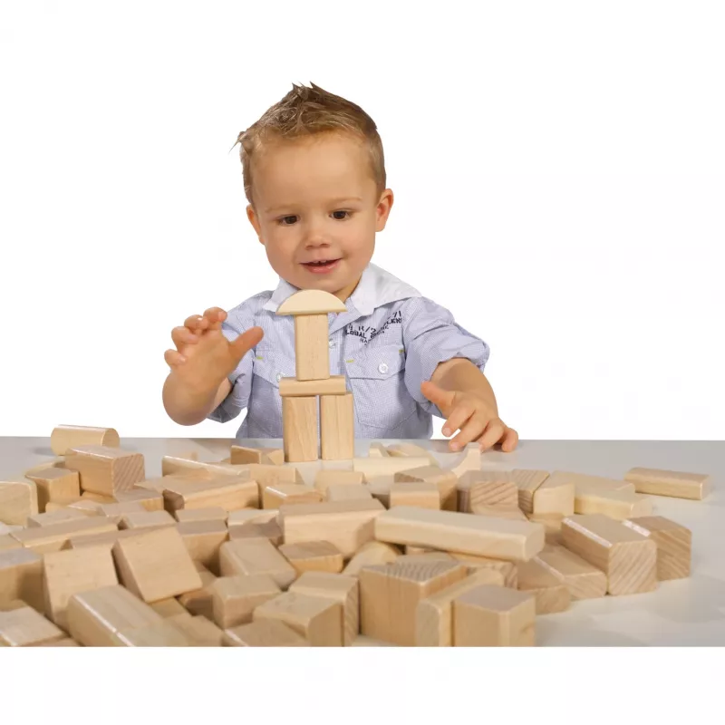 Eichhorn Natural Holzbausteine, Konstruktionsspielzeug
