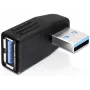 USB 3.0 M/F Adapter Delock 65342 Schwarz