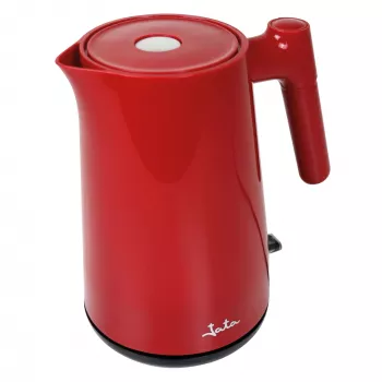 Elektrischer Wasserkocher JATA 1 L 2200 W Rot
