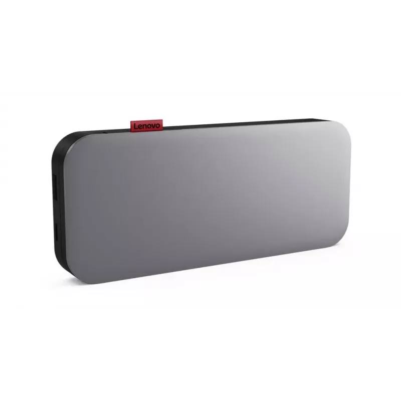 Lenovo Go USB-C Laptop Powerbank (20.000 mAh), Lithium-Ionen, Schwarz-Grau, USB Typ-A und Typ-C