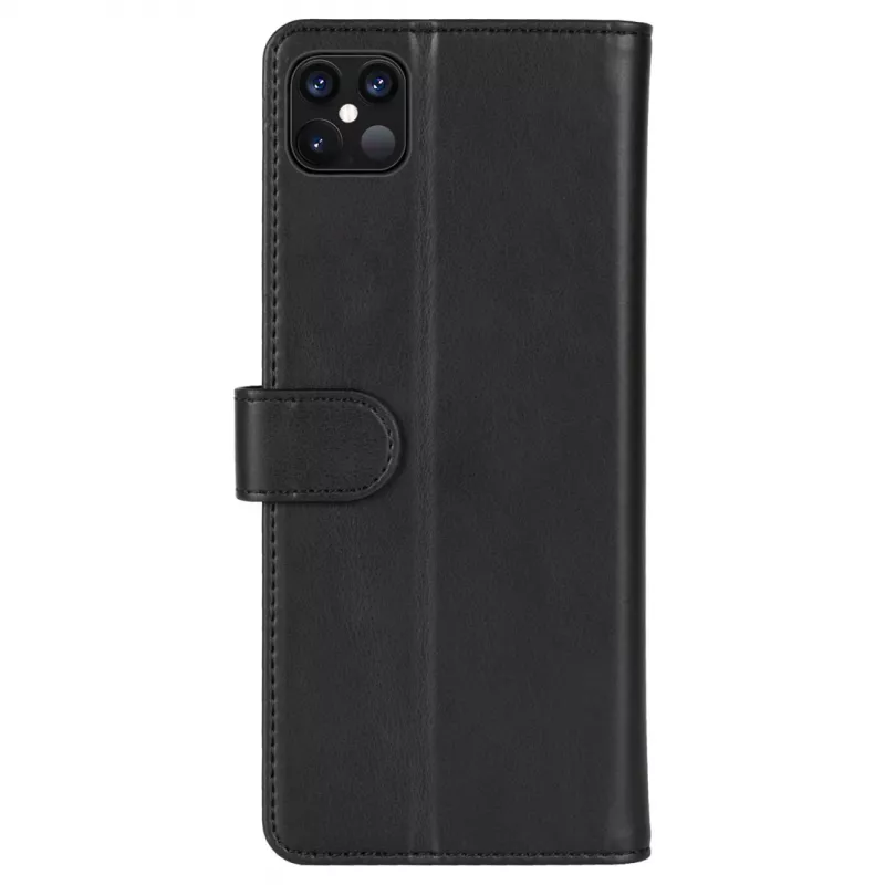 Phone wallet Krusell für Apple iPhone 12 Pro Max – schwarz, Folio-Etui mit Kartenfach