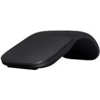 Microsoft Surface Arc Maus - Maus - optisch - 2 Tasten - Kabellos - Bluetooth 4.1 - Schwarz - kommerziell