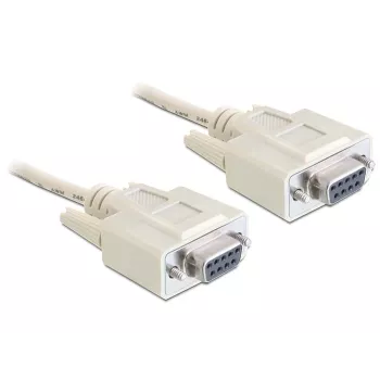 Serielles Kabel DeLOCK 84250 Grau 5m Sub-D9