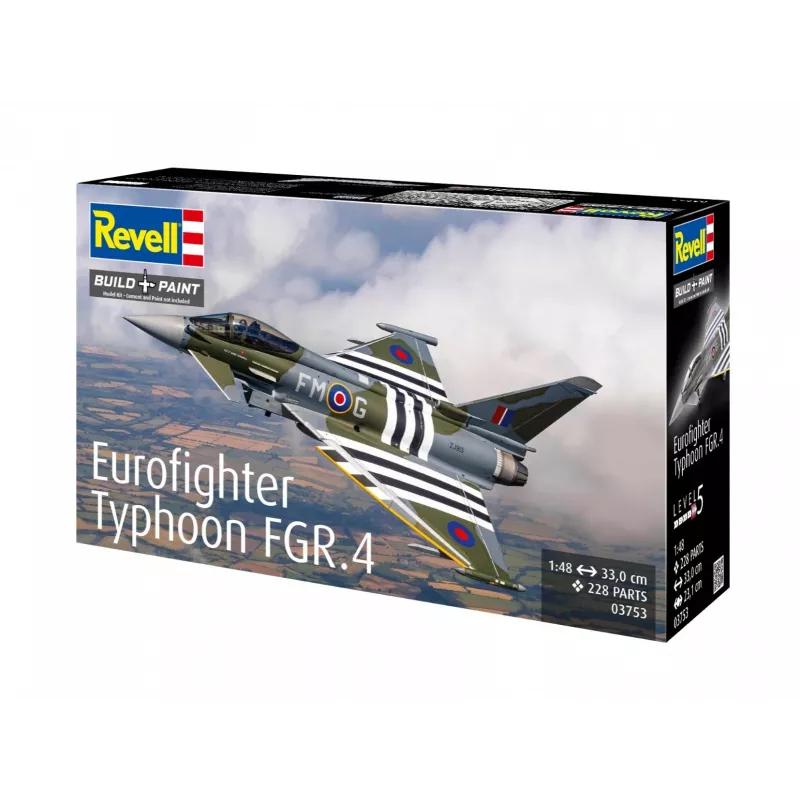 REVELL Eurofighter Typhoon FGR.4 1:48 Plastikmodellbausatz