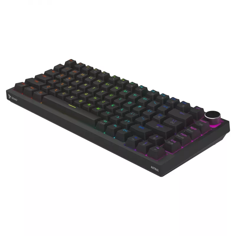 Savio ASTRAL BLACK JADE Tastatur Gaming USB QWERTY US International
