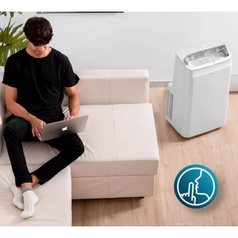 Cecotec Tragbare Klimaanlage | ForceClima 12600 SoundLess Heating
