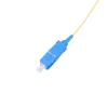 Pigtail SC/UPC PVC Singlemode Extralink G.657.A1 FTTH 900µm 1 m gelb